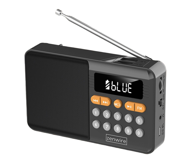 Zenwire Mini Radio FM Bezprzewodowe YSF-005BT - 1604658 - zdjęcie